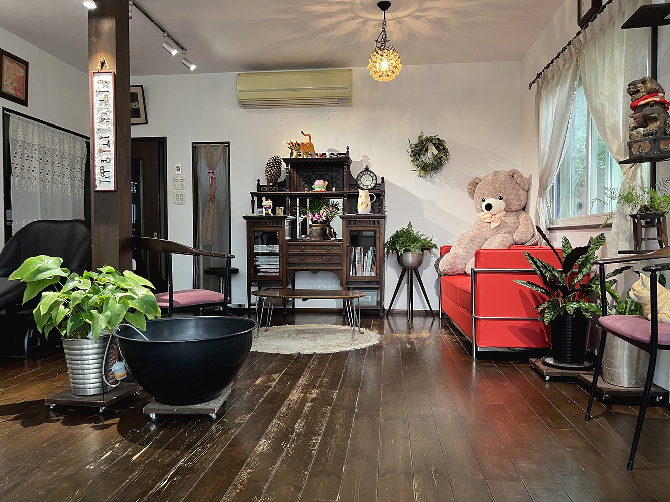 周南市　美容室来夢